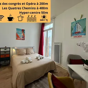 Petit Splendid - Ancien Palace, Balcon, Centre Appartement Vichy